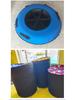 PP Inflatable Double Snow Tube - Wear-Resistant Rainbow Slide for Outdoor Parent-Child Fun