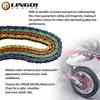 LINGQI RACING 428H-110L Transmission Roller Chain Master Link For 50cc 70cc 90cc 110cc Dirt Bike ATV Quad Scooter Mini Bicycle