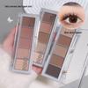 Contour Five-Color Brown Matte Eyeshadow Palette for Beginners - Earth Tone Base & Daily Shading