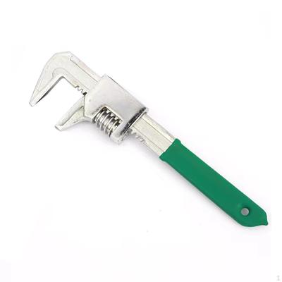 F Type Wrench Wide Jaw Opening Wrench,Movable Tube Pliers Adjustable Spanner Right Angle