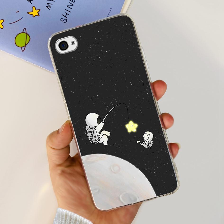 For iPhone 4 Case 3.5" Cute Cartoon Leopard Transparent Silicone Soft Cover For iPhone 4s iPhone4 Funda iPhone4s Shockproof Capa
