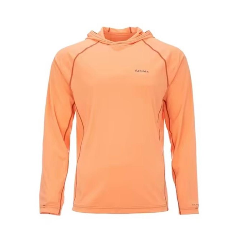 2024 New SIMMS Men's Outdoor Fishing Suit Hoodie Lightweight Sunscreen UP + 50 Long Sleeve Luya Fishing