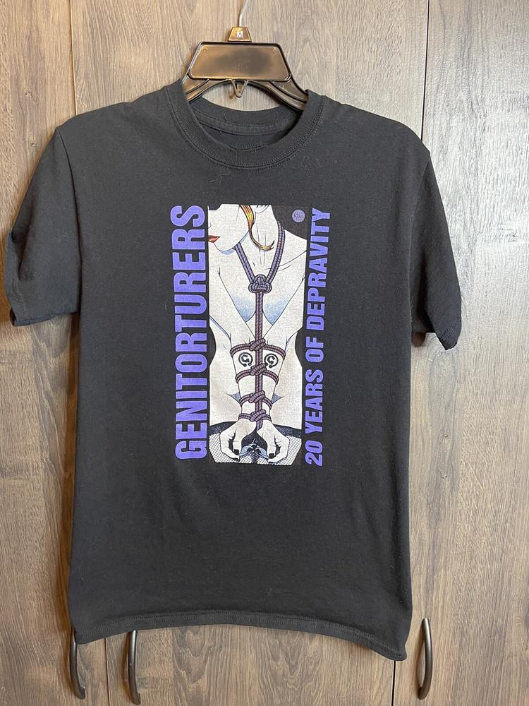 Vtg Genitorturers 20 Years Of Depravity T-shirt Classic SN106  Unisex T-Shirt XXXXL