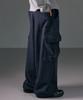 LXT Cotton Heavyweight Big Wide Balloon Cargo Sweatpants [Navy]