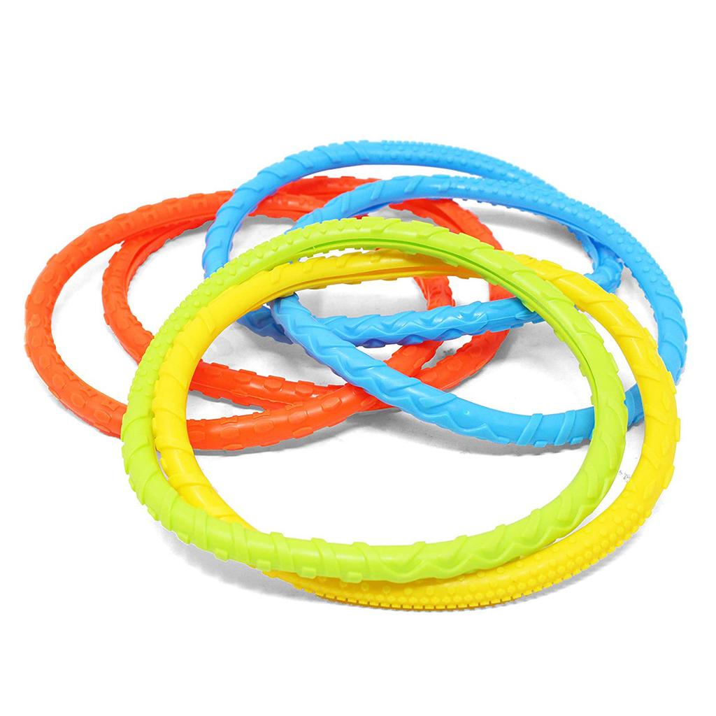 Plastic Diving Durable Rings And Fun Torpedo Water Toys For Engaging Pool Activities