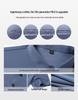 Men's Summer Ice Silk Seamless Polo Shirt - High Elastic, No-Iron, Short Sleeve Lapel T-shirt