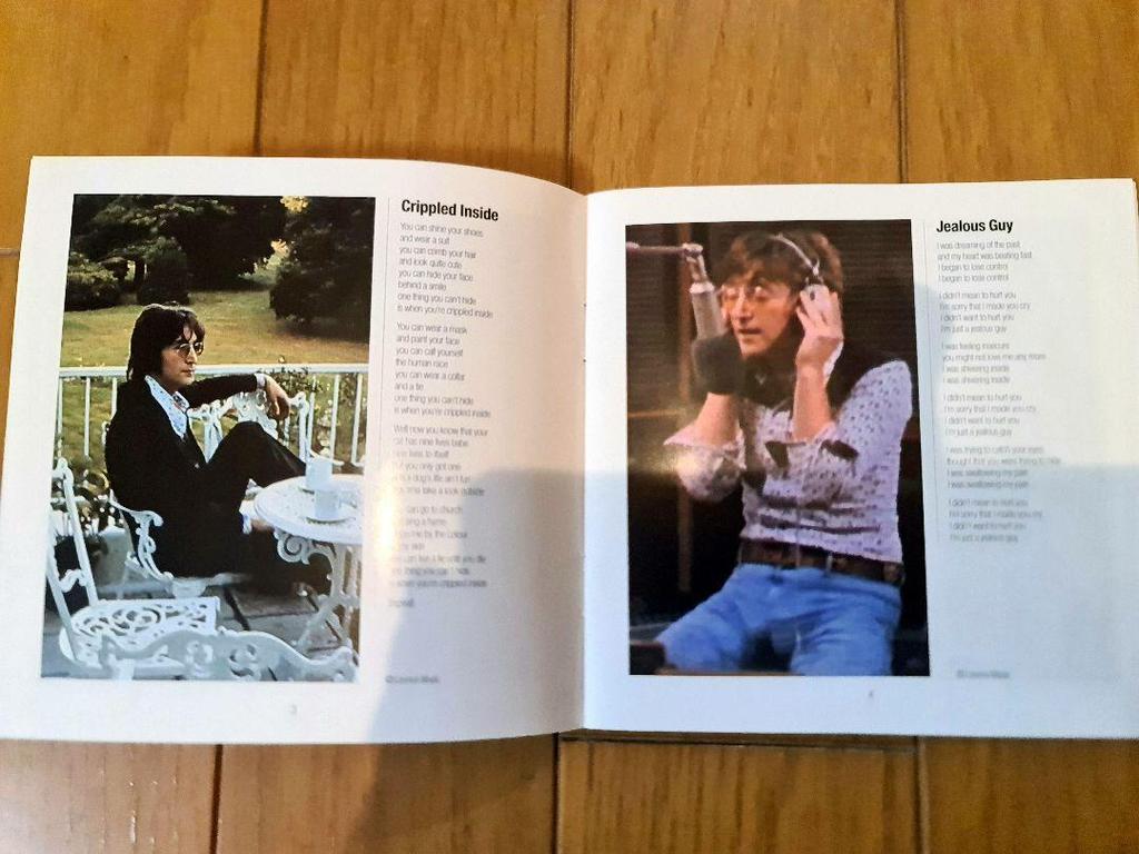 [USED] Official CD John Lennon Imagine Limited Edition Mobil MFSL 24KT Gold