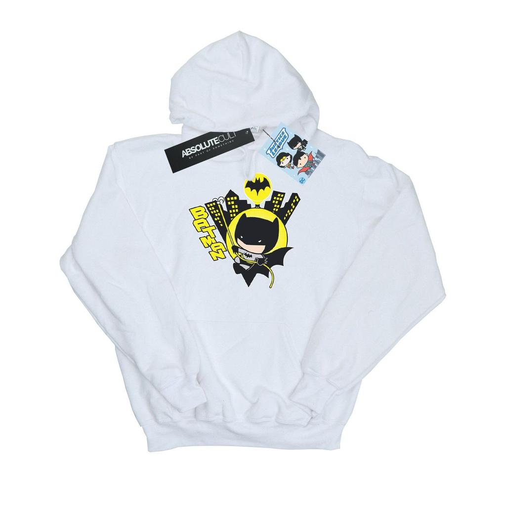 DC Comics Mens Chibi Batman Swinging Hoodie