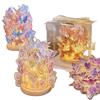 Luminous Butterfly Night Light Ornament - Ancient Style for TV Cabinet or Desk Decor