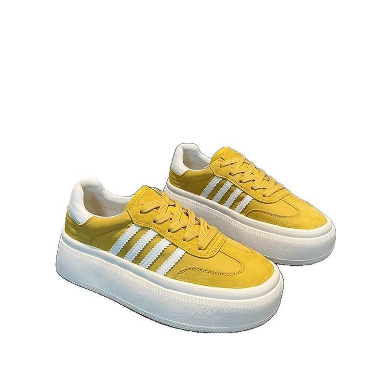 Red Platform Women's Summer New Breathable Thin Versatile Casual Sports Shoes