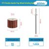 3mm Sandpaper Flap Disc for Metal Grinding, Polishing, and Rust Removal - Electric Grinder Attachment