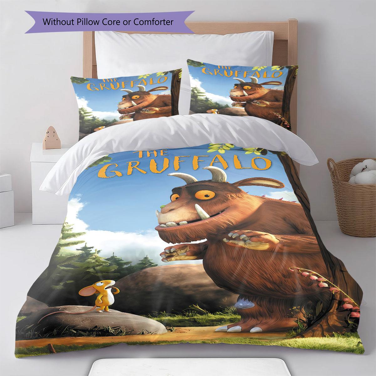 Gruffalo plakāts Gultasveļas sega Komplekts Segas