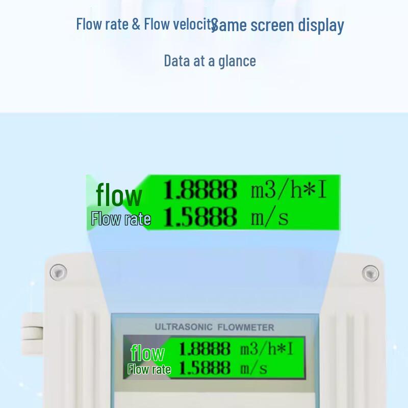 Clamp-on Ultrasonic Flowmeter (CN version)