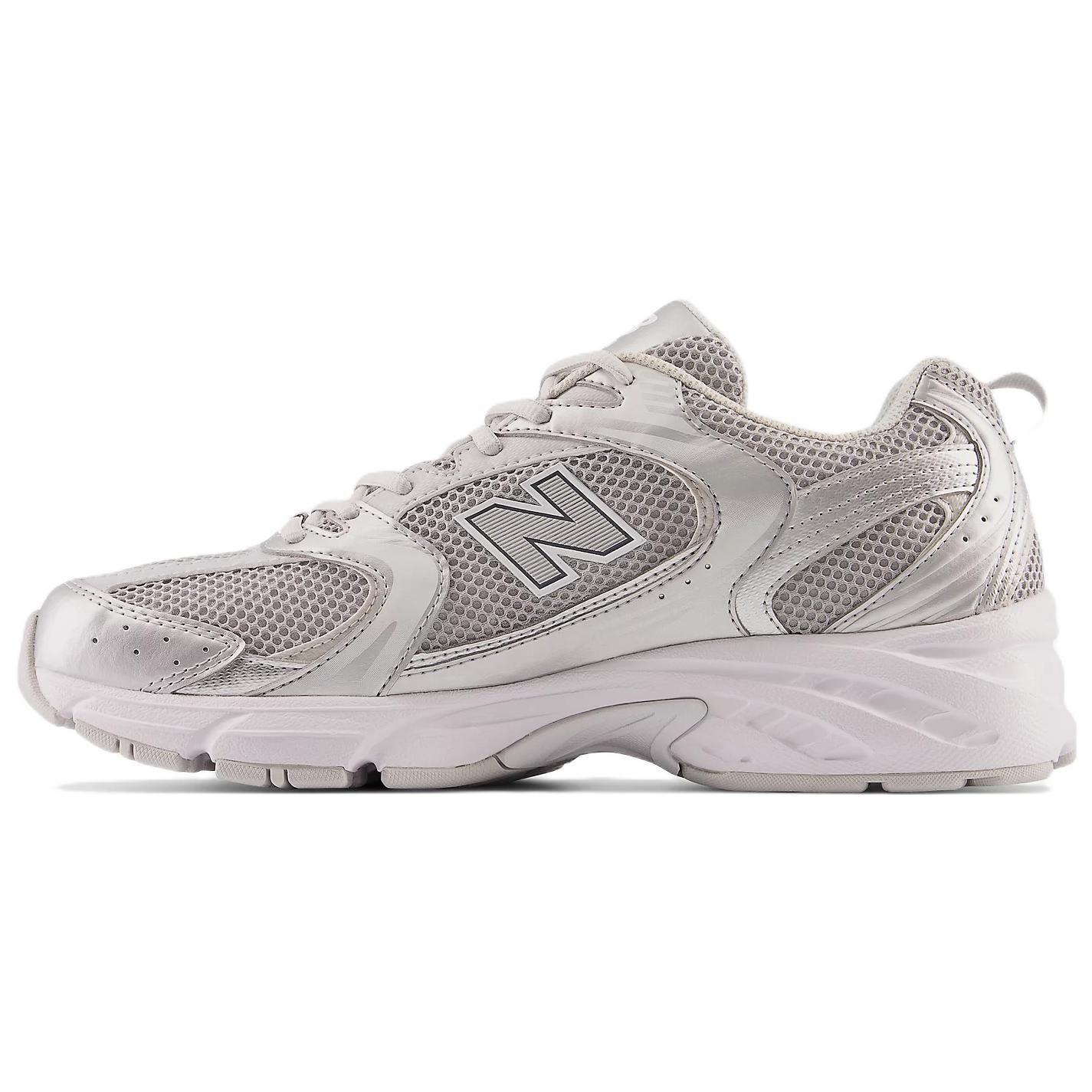 New Balance 530 Moonbeam Silver Metallic Unisex MR530RS 40.5