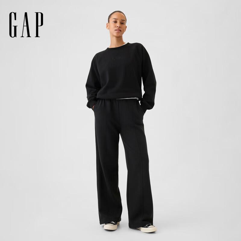 Gap Women s Embroidered Logo Crewneck Sweatshirt XXL