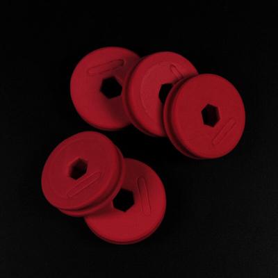 10PCS Weiche Runde Angelschnur Halter Angeln Fliegen Haken Schaum Karpfen Angeln Rig Tackle Zubehör