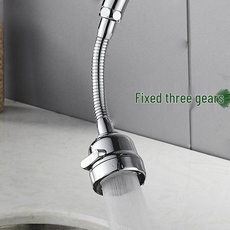 Universal Kitchen Faucet Aerator & Anti-Splash Shower Head with Filter