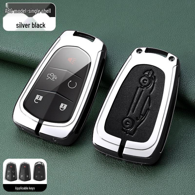 Cadillac XT5, CT5, XT4, XT6, CT6, XTS, ATSL, CT4 Premium Metal Key Cover