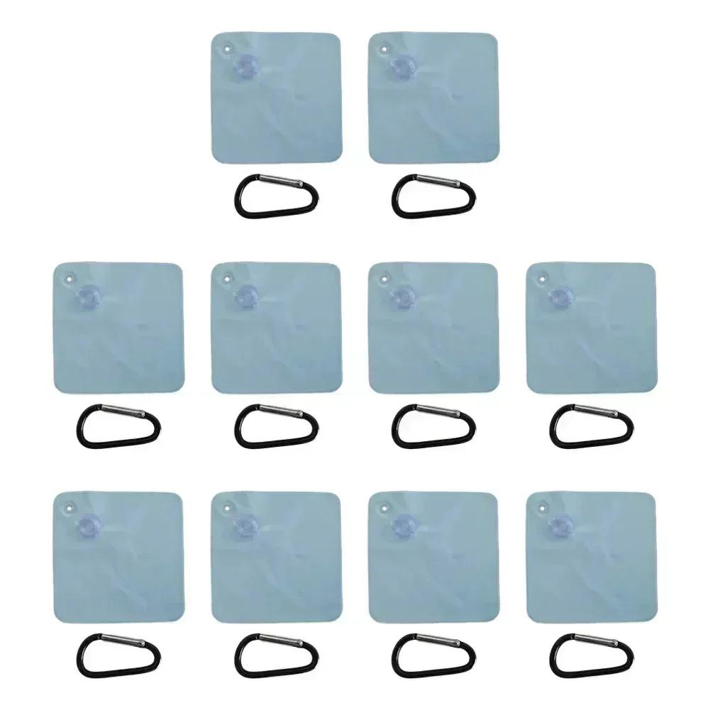 10 Pack Pool Cover Weight Bags Made from PVC with Hook Fasteners for Above Ground Pools Provides Secure Hold for Pool Covers