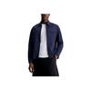 Calvin Klein Solid Color Long Sleeve Zip Collar Jacket Men jackets Navy K10K112368-CHW