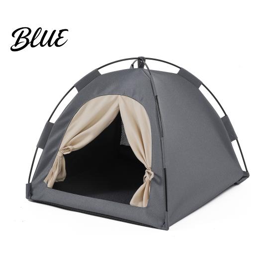 All-season Cat Tent Mat Breathable Waterproof Hideaway Pet Washable Portable Pop-Up with Pop-up Mesh