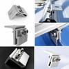 1 Set Rust Resistant Aluminum Solar Panel Mounting Clamp with Stainless Steel Bolts for Portable Solar Panel Installation