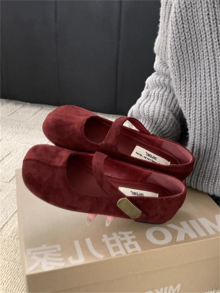 2025 NEW Leopard Print Suede Shoes for Women Fashion Casual and Comfortable Shallow Mouth Soft Sole Single Shoe