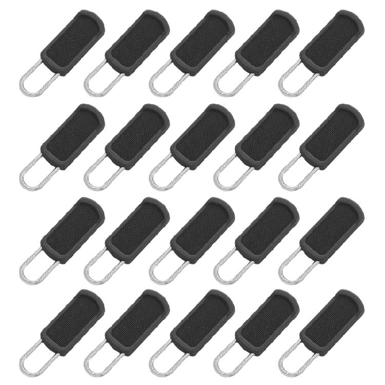 20Pcs Removable Zippers Pulls Detachable Zippers Pulls Replacements Zippers Gripper Mend Fixer for Suitcase Luggage