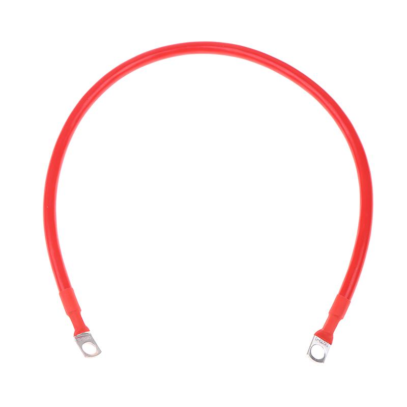 Battery Connect Inverter Cable Silicone Cable With Lug Cable Soft Terminal Wire Black Red M6 M8 M10 9Awg 7Awg 5Awg 4Awg 2Awg