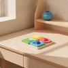 Geometric Puzzle with Prompt Cards Child-Centered Educational Board