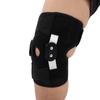 Hinged Knee Brace Support with Strap and Side Patella Stabilizers Adjustable Knee Joint Pads for Sports Pain Relief