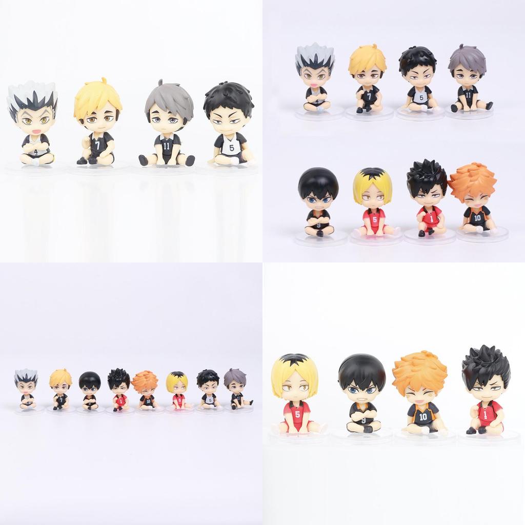 Unique Sitting Volleyball Boy Toy Figures From Haikyuu Featuring Taketora Kageyama For Enthusiasts