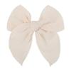 Elegant Floral Cotton Kids Bows Spring Butterfly Hair Clip Fashion Print Hair Barrette For Women Girls Sweet Hairpin Accessories