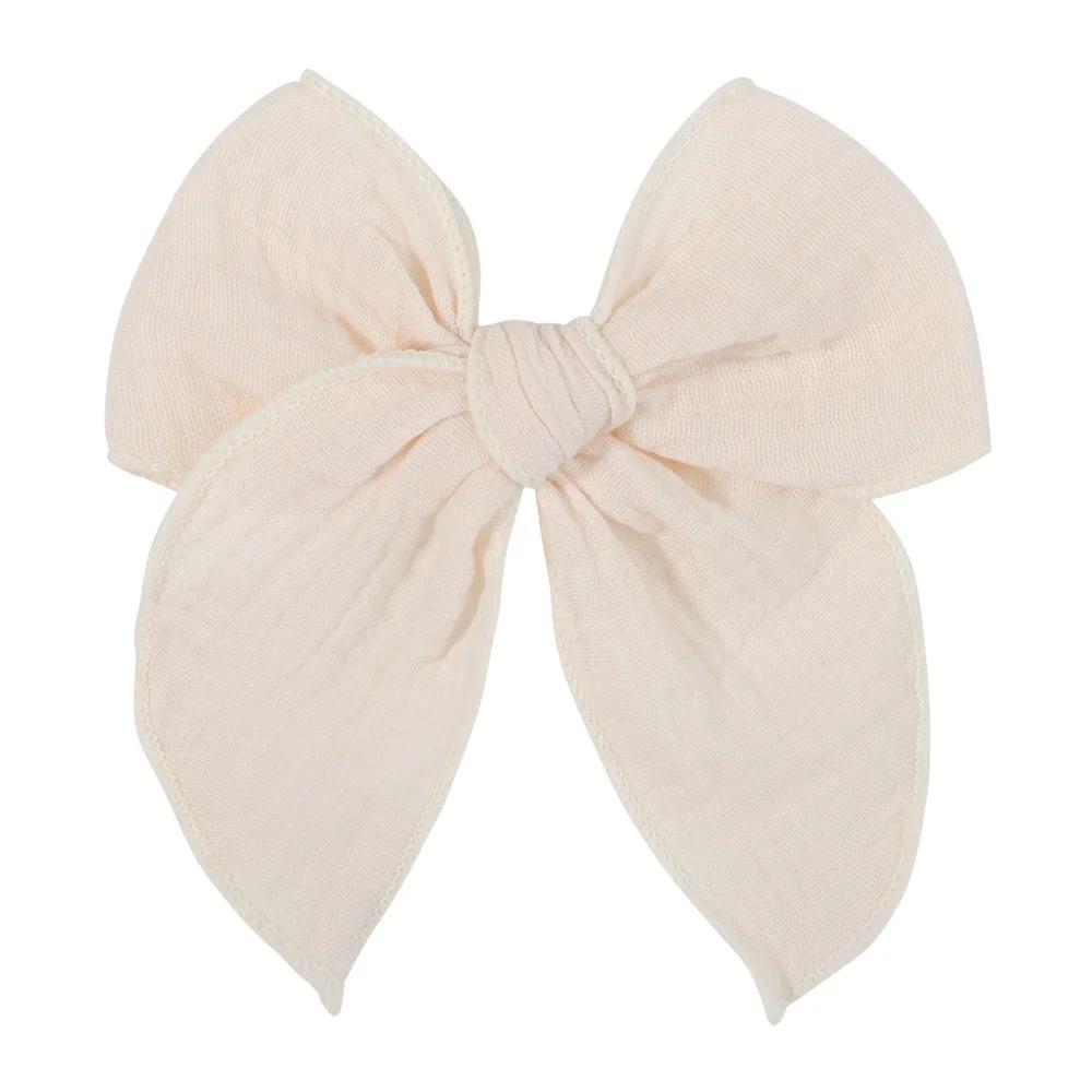 Elegant Floral Cotton Kids Bows Spring Butterfly Hair Clip Fashion Print Hair Barrette For Women Girls Sweet Hairpin Accessories