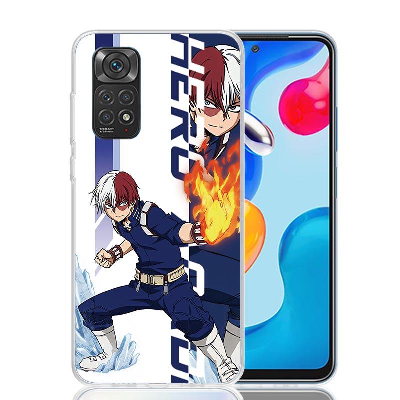 My Hero MHA Art Phone Case For Xiaomi Redmi Note 15 14 13 12S 12 Pro Plus 11S 11E 11 11T 10S 10 Art Soft Pattern Cover Redmi Not