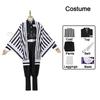 Anime Demon Slayer Kimetsu Geen Yaiba Iguro Obanai Haori Kimono Cosplay Kostuum Pruik Snake Props Wit Halloween Kostuum