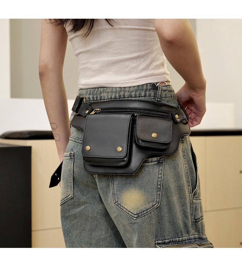 Borsa Multifunzione Retro da Vita e Spalla per Ciclismo all'Aperto