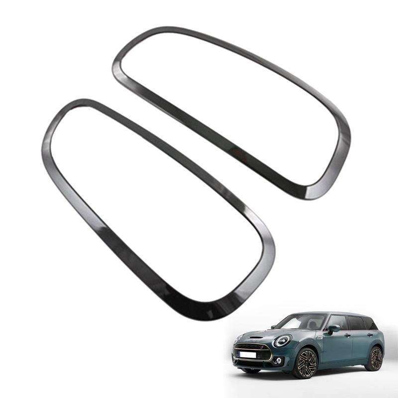 2Pcs Rear Tail Light Lamps Frame Taillight Ring Decorative Cover Trim For MINI Cooper Clubman