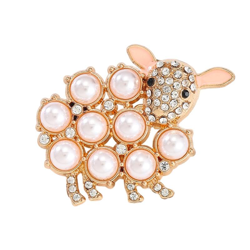 Luxury Sheep Themed Brooches For Men And Women Fashion Jewelry Accessories Couple Party Gifts