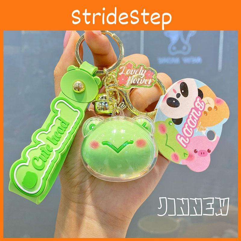 Keychain Acrylic Charming With Cute Animal Heads Stylish Keyring For Women Gift