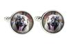 Caucasian Shepherd Dog, Caucasian Ovcharka - Cufflinks, a Shirt Accessory, a Shirt Pendant from the Brand