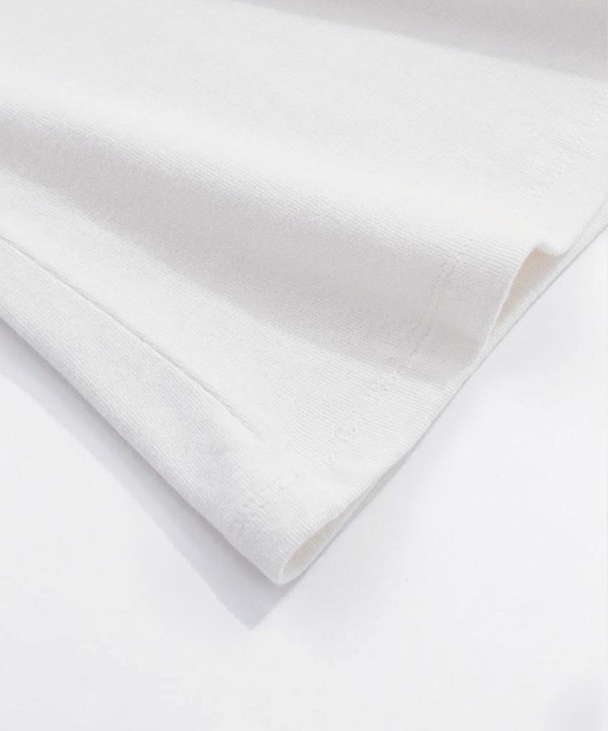 Deodeulimeo Healing Cotton Short Sleeve T-Shirt White