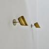 Mid Century Italian Brass Wall Sconce Modern Luxury Home Lighting Fixture
