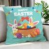 Holiday Easter Cushion Cover Cushion Cover Set 4Pcs 50X50 45X45 40X40 Pillowcase Decorative Sofa Home Decor