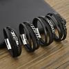 New Hand Woven Stainless Steel Skull Chain Leather Bracelet with Magnetic Buckle for Men's Multi-layer Leather Bracelet