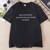 Möge das Leben dich so behandeln, wie du Tiere behandelst T-Shirt Freundlichkeit Tierliebhaber Bedruckte T-Shirts Lässige Rundhals Bedruckte T-Shirts