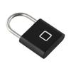 Fingerprint Sensor Smart Lock with USB Rechargeability Waterproof Design Perfect for Securing Bicycles and Travel Gear