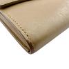 LOUIS VUITTON Monogram mat leather Portefeiulle Sarah Purse beige leather Used