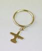 Bonbeau Mini Airplane Simple Drop Ring (B Type)