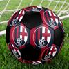 SIZE 5 Bologna FC Soccer Ball Colorful All Ages Machine Stitched PVC Competition Ready Durable High-Bounce